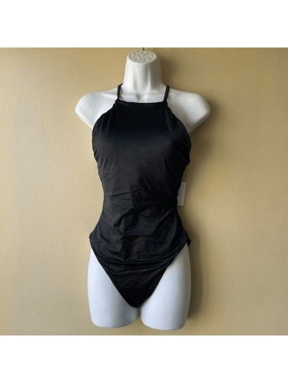Andie the Asbury One Piece in Flat Black Size Small